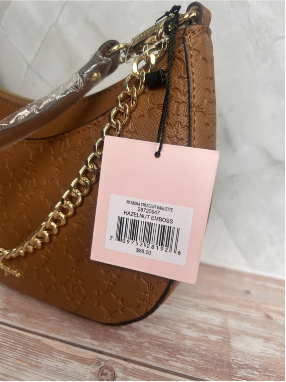 Nanette Lepore Natasha Cresent Baguette Shoulder Bag - Picture 4 of 4